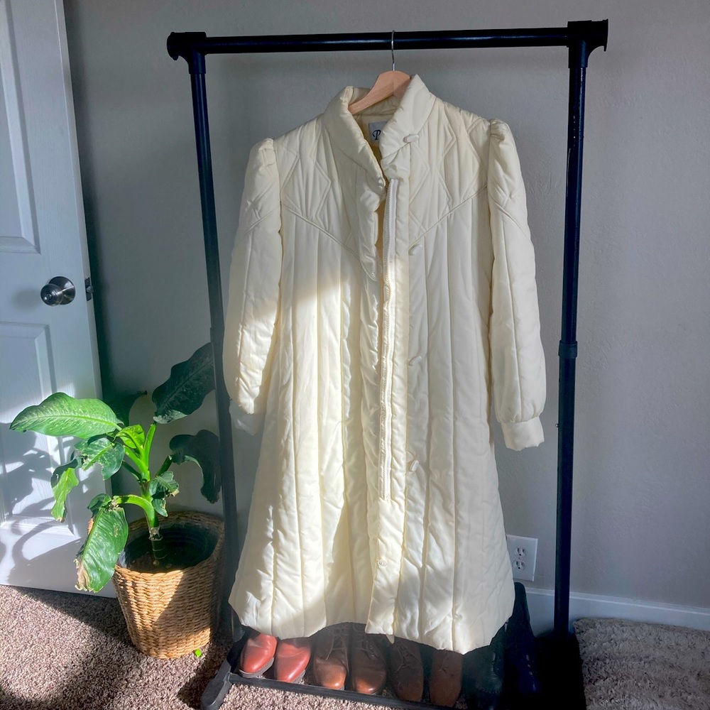 vintage puffy coat